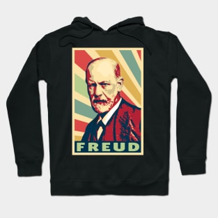 Sigmund Freud Vintage Colors Hoodie